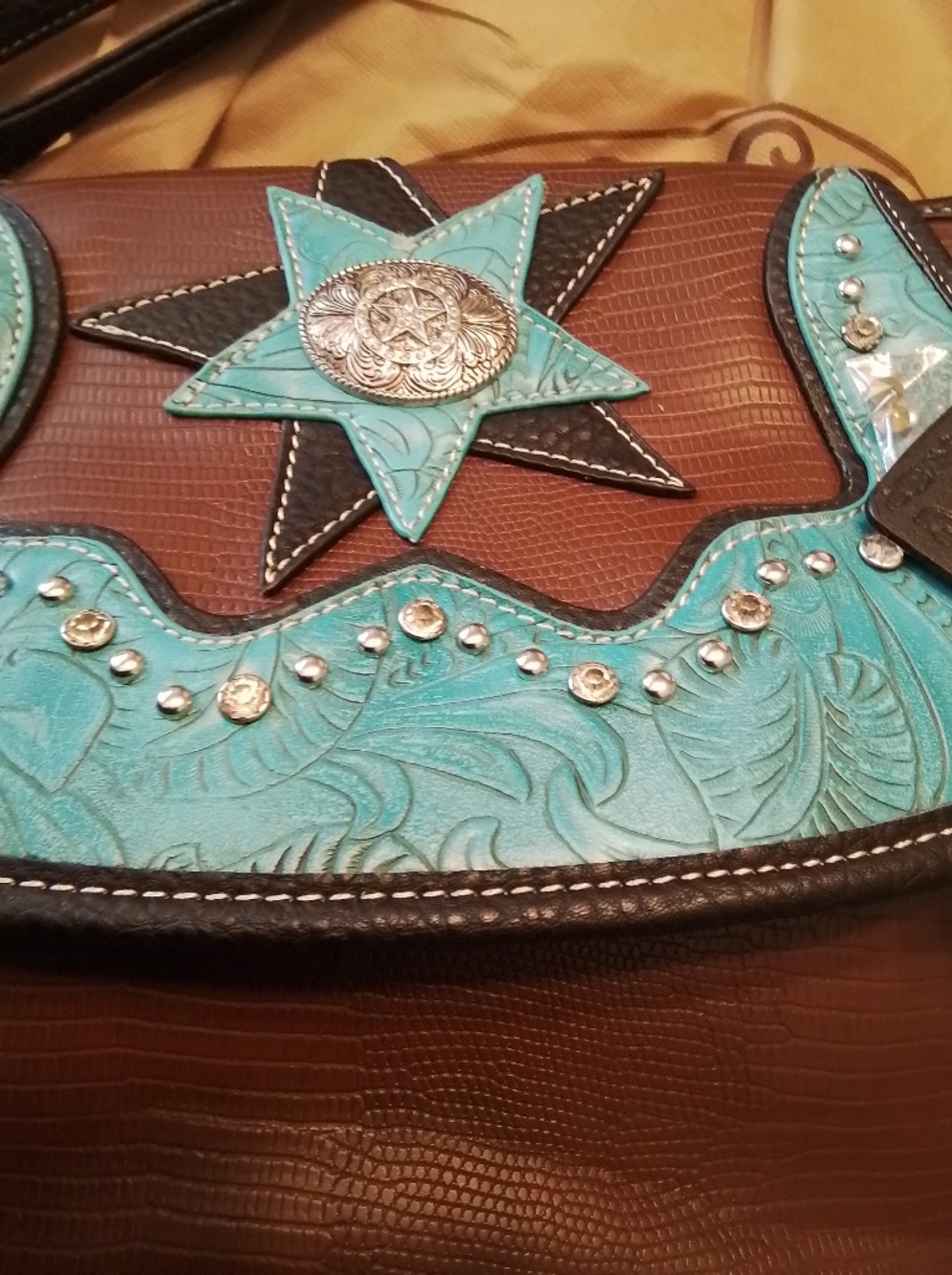 P&G COLLECTION Western Star Shoulder bag/Crossbody**NWT - Picture 6 of 8